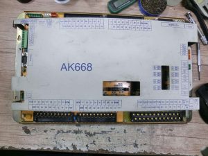تعمیر برد CPU دستگاه تزریق پلاستیK668-برزین الکتریک