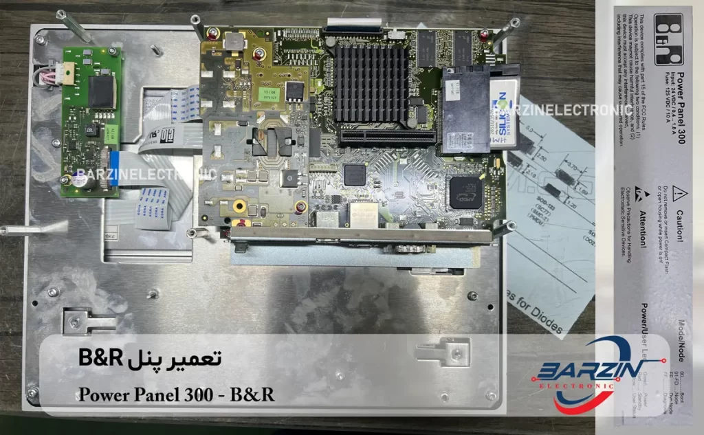 تعمیر پنل B&R Power Panel 300 B&R کامپیوتر صنعتی بی اند آر