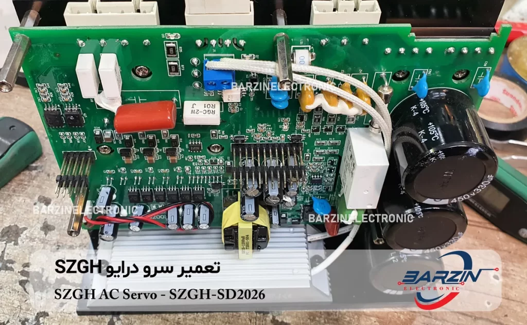 تعمیر سرو درایو SZGH AC Servo SZGH-SD2026