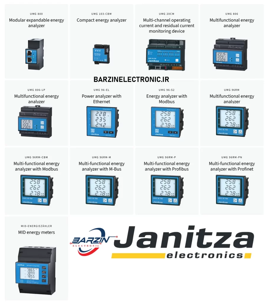 تعمیرات janitza Energy analyzers 