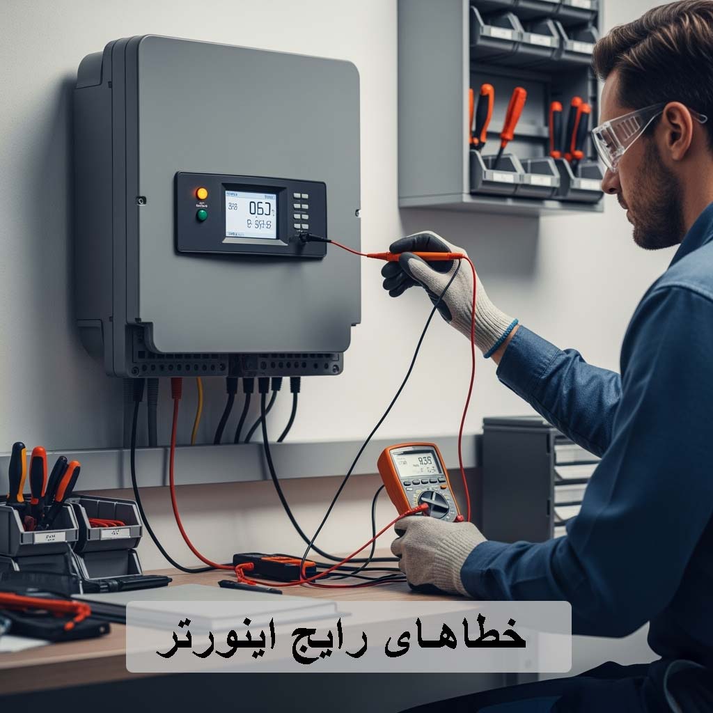 خطاهای رایج اینورتر برزین الکترونیک