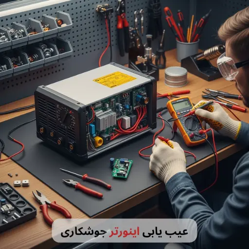 عیب یابی اینورتر جوشکاری-برزین الکترونیک