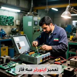تعمیر اینورتر سه فاز-برزین الکترونیک