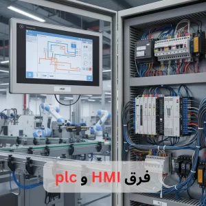 فرق HMI و PLC-برزین الکترونیک