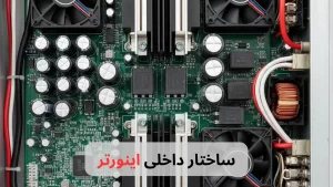 ساختار داخلی اینورتر-برزین الکترونیک
