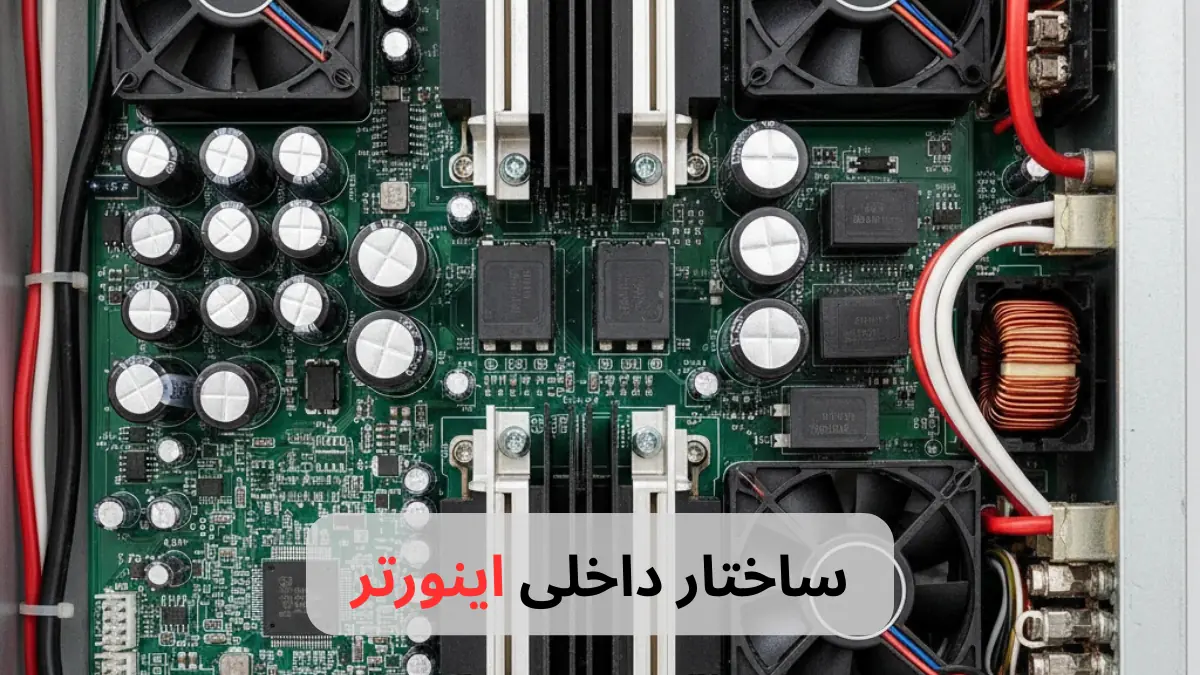 ساختار داخلی اینورتر-برزین الکترونیک