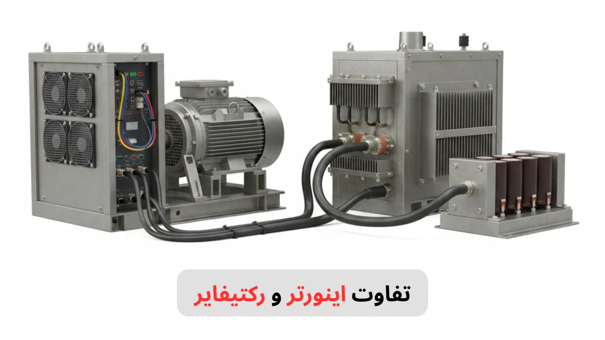 تفاوت اینورتر و رکتیفایر-برزین الکترونیک