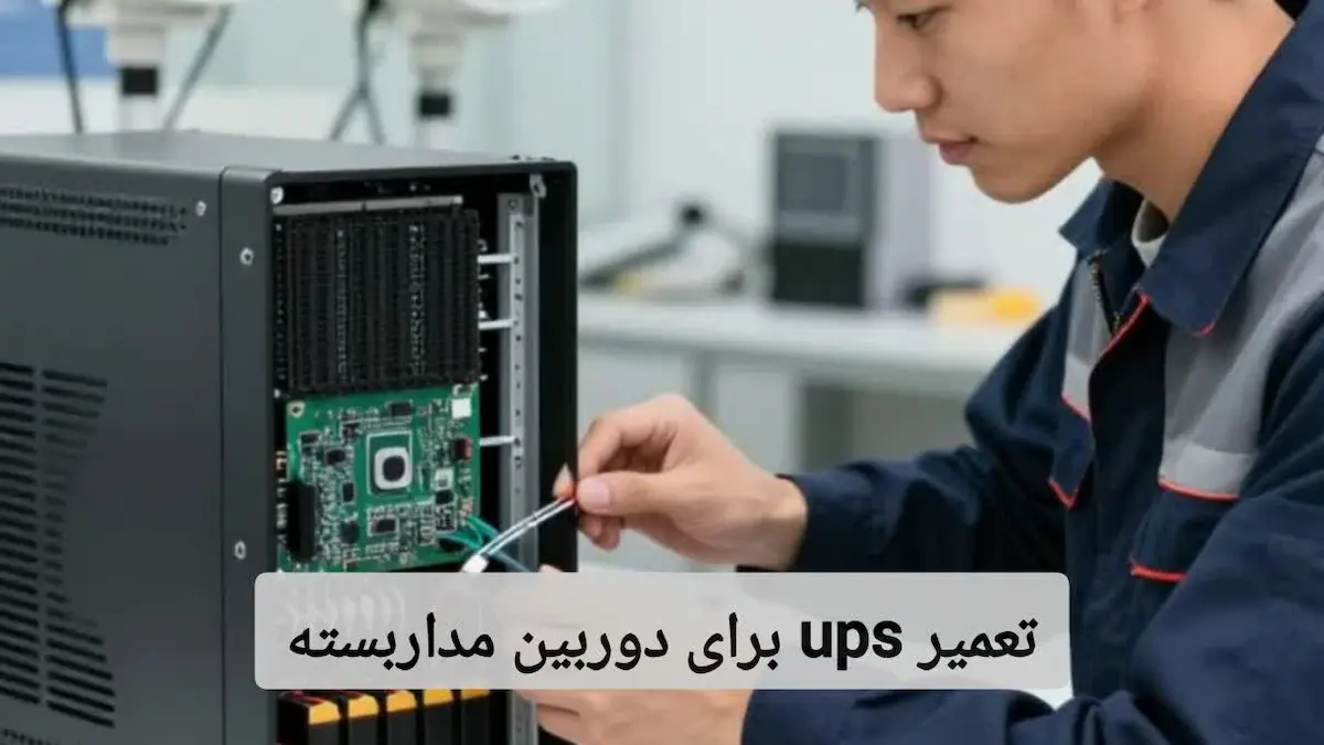 تعمیر ups برای دوربین مداربسته-برزین الکترونیک