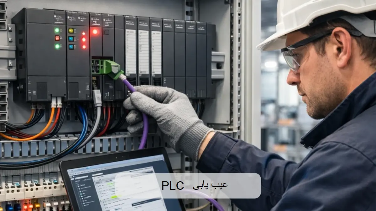 عیب یابی PLC-برزین الکترونیک